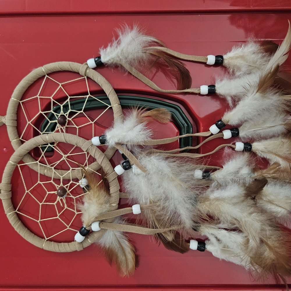Bohemian Dreamcatcher with Feathers